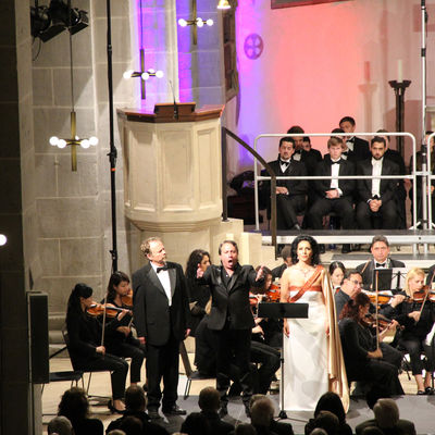 Bild vergrern: Der zweite Konzertteil stand im Zeichen von Aida von Guiseppe Verdi.