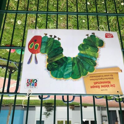 Bild vergr&ouml;&szlig;ern: Wer kennt sie nicht, die kleine Raupe Nimmersatt?