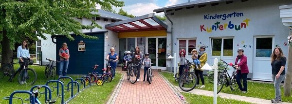 Bild vergr&ouml;&szlig;ern: Stadtradeln Team Kunterbunt