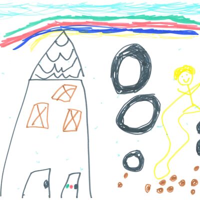 Bild vergr&ouml;&szlig;ern: Letty Marlen Pyszko, 6 Jahre, Ernst-Abbe-Schule mit Rutsche