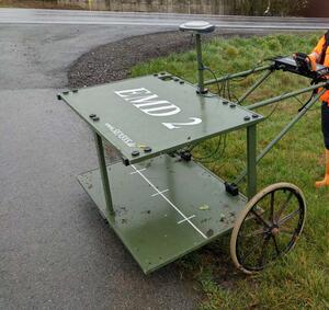 Bild vergr��ern: Kampfmittelsondierung an zwei Kreisstra�en