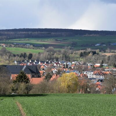 Bild vergr��ern: Blick auf Oberkaufungen (Foto: Horst Hoffmann)