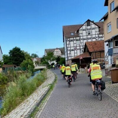 Bild vergr&ouml;&szlig;ern: Gemeinsame Radtour am 7.7.2021