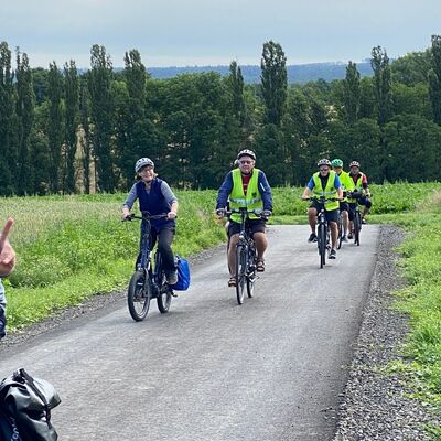 Bild vergr&ouml;&szlig;ern: Gemeinsame Radtour am 7.7.2021