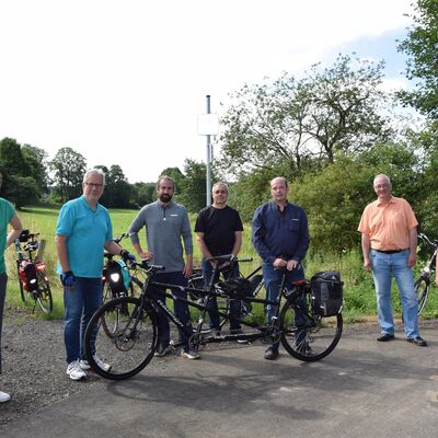 Bild vergr&ouml;&szlig;ern: Radwegeinweihung