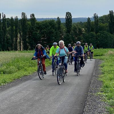 Bild vergr&ouml;&szlig;ern: Radwegeinweihung