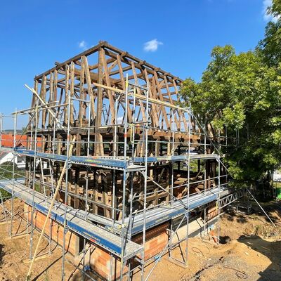 Bild vergr&ouml;&szlig;ern: Fachwerkscheune