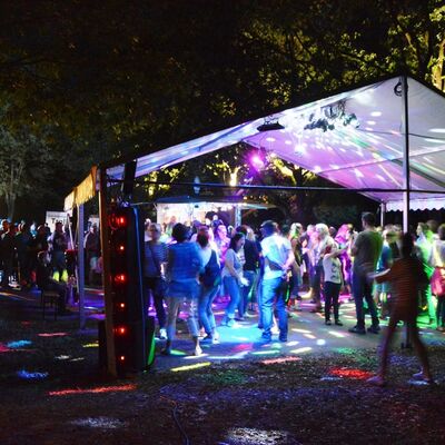 Bild vergr&ouml;&szlig;ern: Open Air Disco am Steinerstee