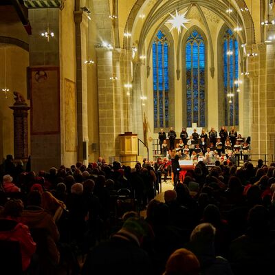 Bild vergr&ouml;&szlig;ern: Adventssingen der Ev. Singschule.
