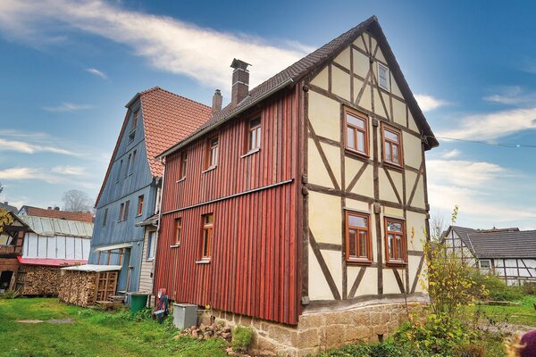 1. Preis Fachwerk- und denkmalgeschützte Gebäude für den Lossehof, An der Losse in Oberkaufungen.