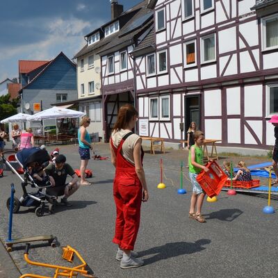 Bild vergr&ouml;&szlig;ern: Auch für Kinder gab es viel zu entdecken und auszuprobieren.