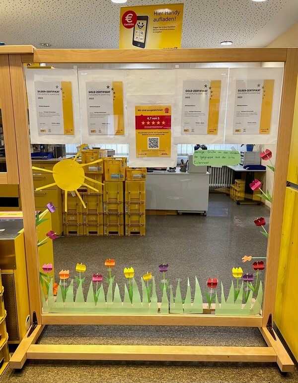 Bild vergr&ouml;&szlig;ern: Frühlingsfreude bei der Postagentur