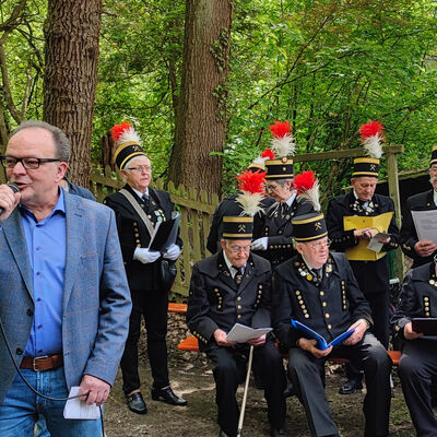 Bürgermeister Arnim Roß eröffnete das Rossgangfest.