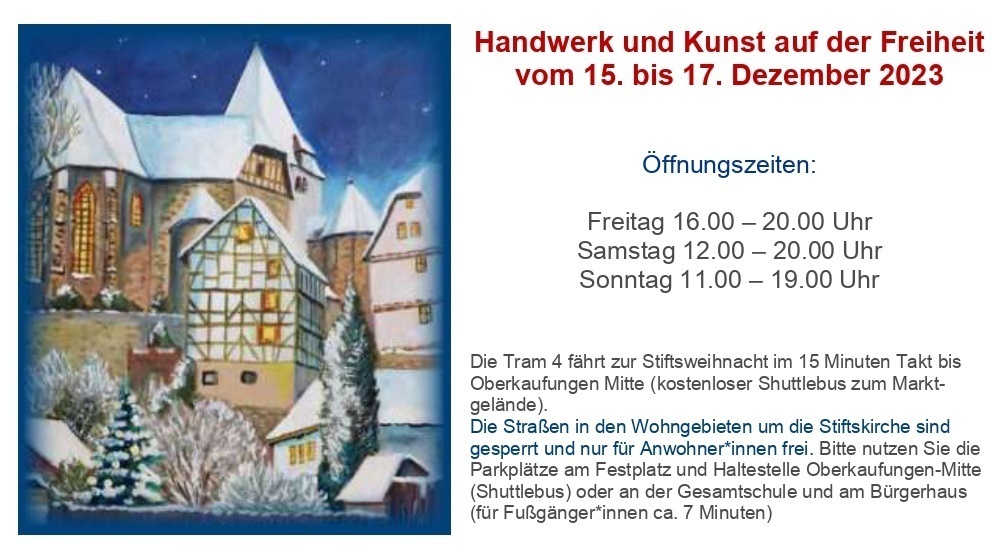 Bild vergr&ouml;&szlig;ern: Stiftsweihnacht 2023