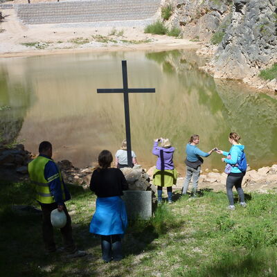 Bild vergr��ern: Auch der Kaufunger Kr�uterstammtisch besuchte im Jahr 2015 bereits die polnische Gemeinde in Niederschlesien.