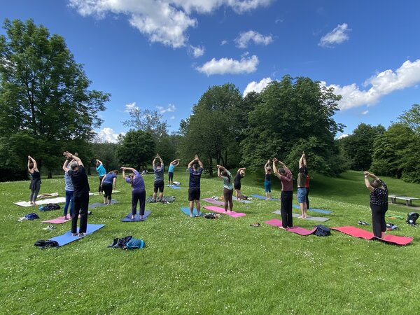 Stadtradeln-Yoga