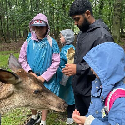 Bild vergr&ouml;&szlig;ern: Natur pur bei den Ferienspielen.