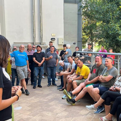 Bild vergr&ouml;&szlig;ern: Kaufunger Delegation zu Besuch in Bertinoro
