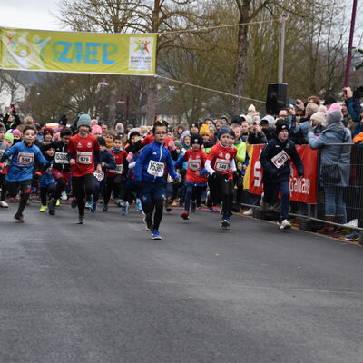 Bild vergr��ern: Rege Teilnahme beim Kinderlauf �ber 800 Meter.