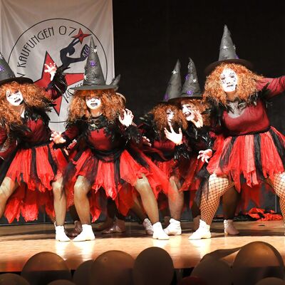 Bild vergr��ern: Auch die �Hexen� der Fritzlar Edelnarren begeisterten das Publikum.