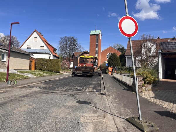 Bild vergr&ouml;&szlig;ern: Niester Straße Sperrung
