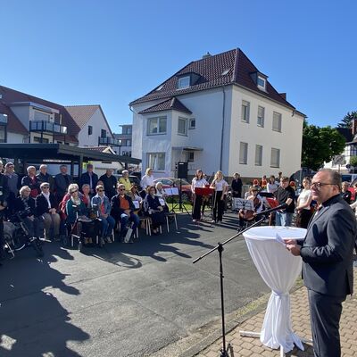 Bild vergr&ouml;&szlig;ern: Stolpersteinverlegung 2025