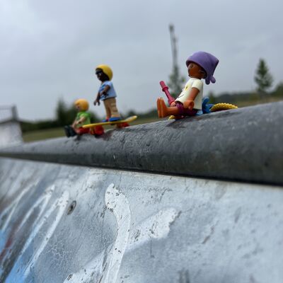 Bild vergr&ouml;&szlig;ern: Playmobil-Fotoaktion