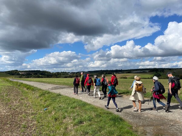 Am vergangenen Sonntag pilgerten zirka 60 Wanderfreudige auf dem Kunigundenpfad.