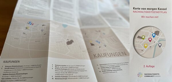 Der »Nachhaltigkeitsstadtplan Kassel« des Green Office der Universität Kassel listet zahlreiche Kaufunger Projekte auf, die sich für Ressourcenschonung, regionale Versorgung, fairen Handel, Bildung und sozial-ökologische Entwicklung einsetzen.