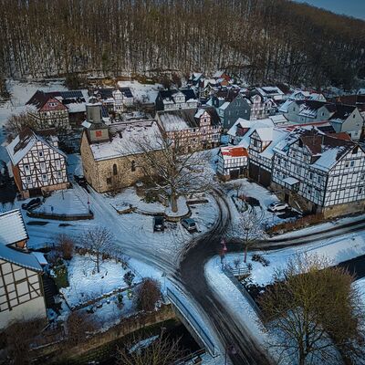 Bild vergr&ouml;&szlig;ern: Winterliches Kaufungen
