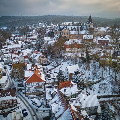 Bild vergr&ouml;&szlig;ern: Winterliches Kaufungen