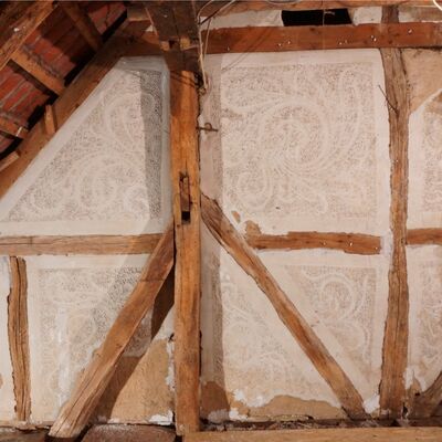 Kratzputzwand NIederkaufungen