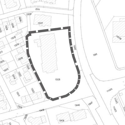 Geltungsbereich der 2. &Auml;nderung des Bebauungsplans Nr. 38 &raquo;Westlich der Gesamt-Schule&laquo;