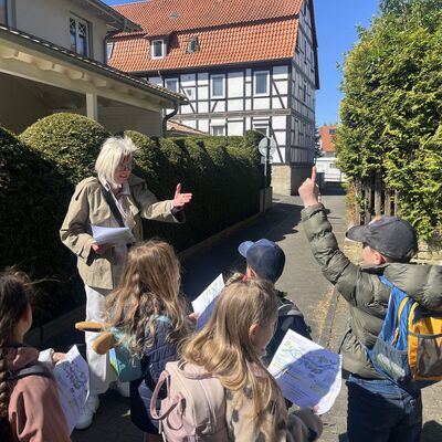 Lesung und Entdeckertour B&uuml;cherei Niederkaufungen