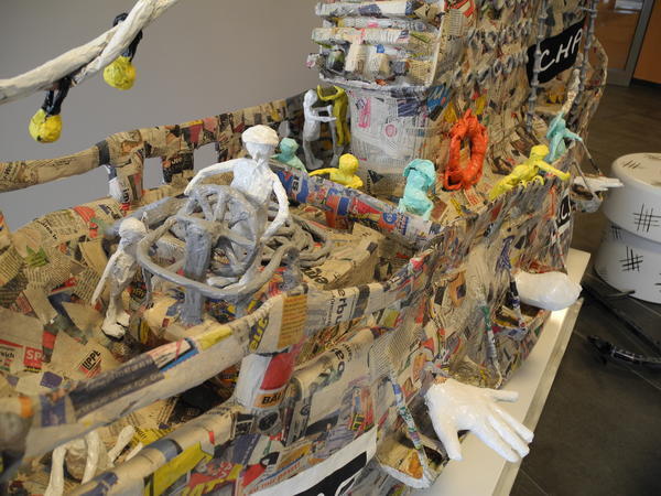 Bild vergr&ouml;&szlig;ern: Ausstellung Schiff