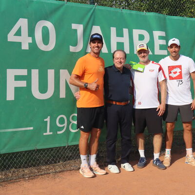 Bild vergr&ouml;&szlig;ern: 40 Jahre Tennissparte