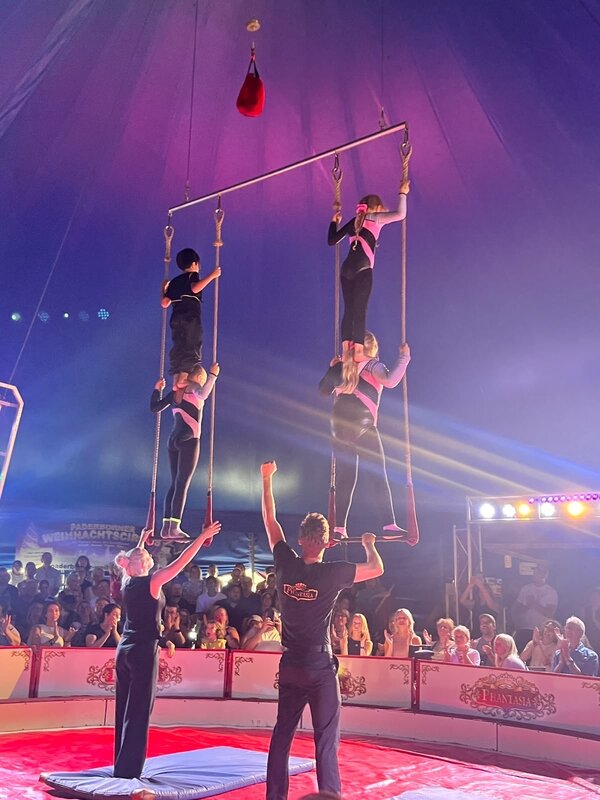 Die Schülerinnen und Schüler der Ernst-Abbe-Schule zeigten ihr Können im Projektcircus Phantasia.