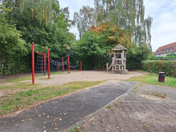 Bild vergr&ouml;&szlig;ern: Der Spielplatz Lange Straße/Am Haferbach.