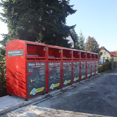 Altkleidercontainer Schoppenbergweg