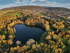 Bild vergr&ouml;&szlig;ern: Steinertsee von oben