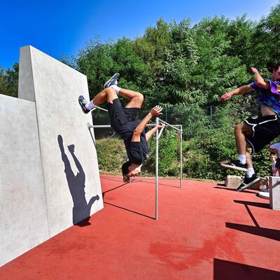 Bild vergr&ouml;&szlig;ern: Parkouranlage