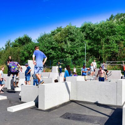 Bild vergr&ouml;&szlig;ern: Parkouranlage