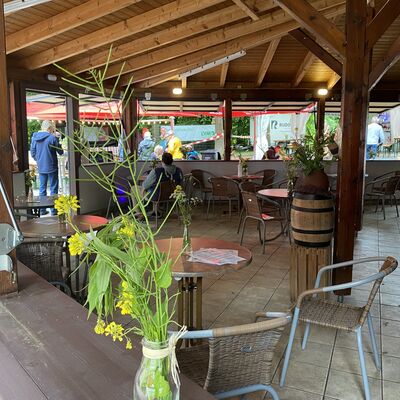 Bild vergr&ouml;&szlig;ern: Grillhütte am Steinertsee