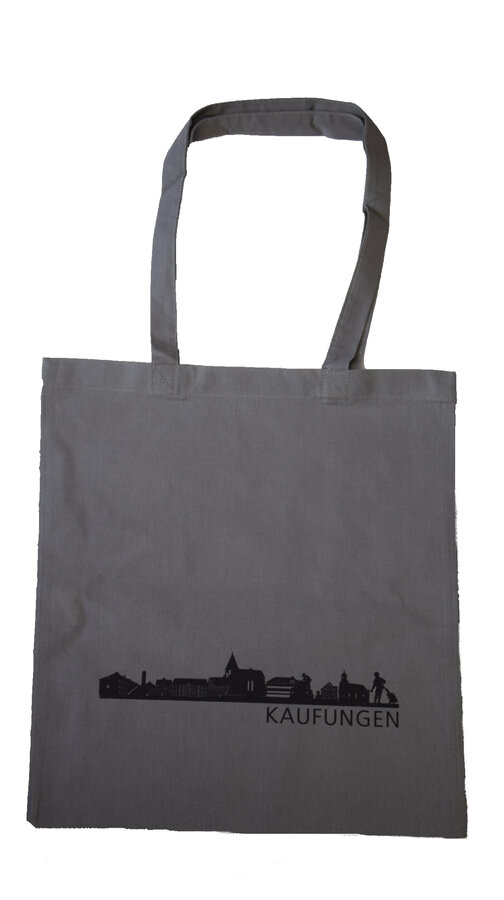 Baumwolltasche in grau oder schwarz