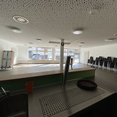 Bild vergr&ouml;&szlig;ern: Vereinsraum Haferbachhalle