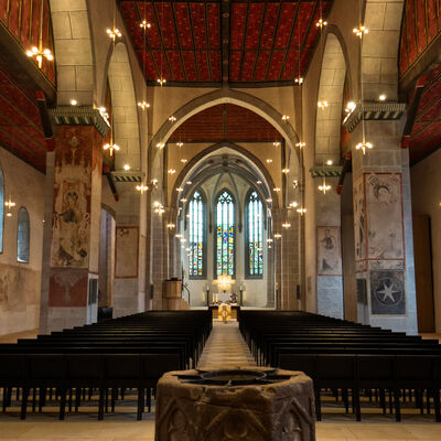 Bild vergr&ouml;&szlig;ern: Innenraum Stiftskirche