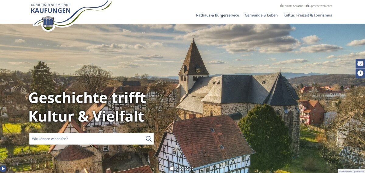 Mit einem frischen, modernen Erscheinungsbild und klarer Ausrichtung auf Nutzerfreundlichkeit ist die neue Homepage der Kunigundengemeinde Kaufungen nun online gegangen.